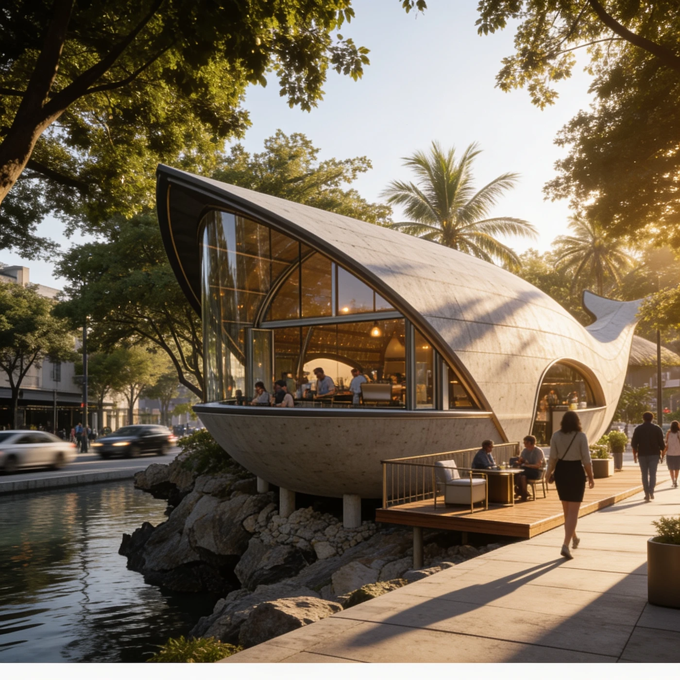Harbourline Promenade detail